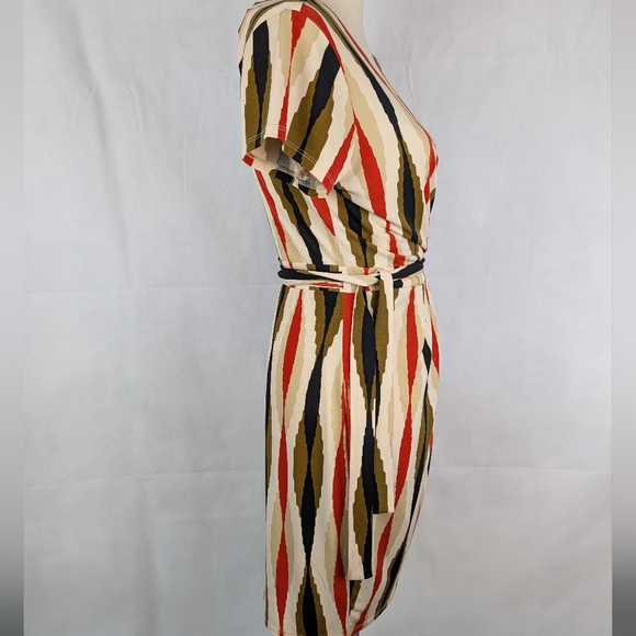 Banana Republic Wrap Dress Short Sleeve Size Medium NWT - Picture 6 of 9